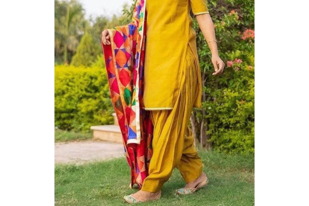 Classic Phulkari Patiala Suits for the Punjabi Bride: Timeless Elegance with Raman Chahal